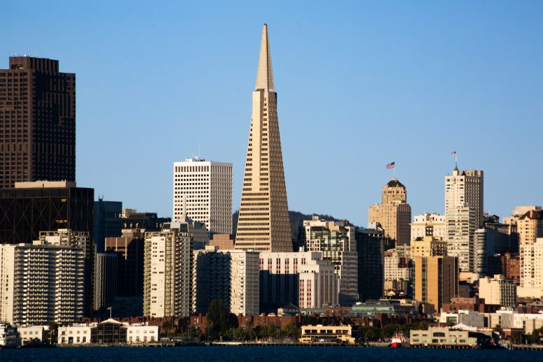 The Transamerica Pyramid in San Francisco