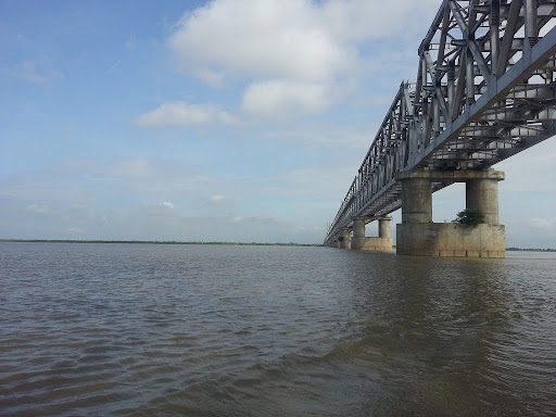 Construction of Munger Ganga Bridge